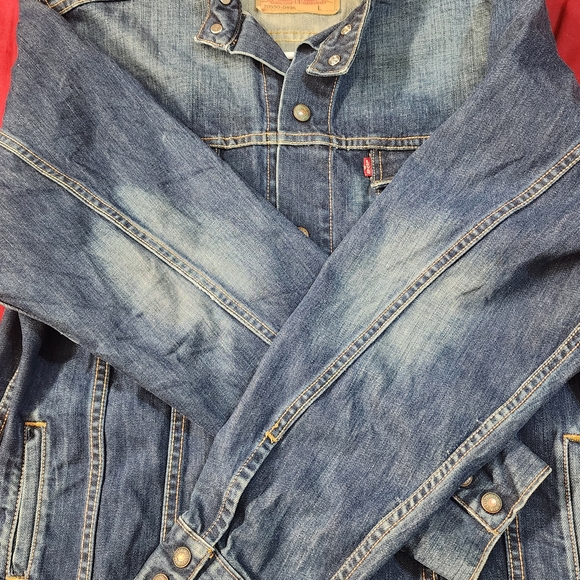 Levi's Men's Blue Denim Easy RiderJacket - Picture 3 of 8